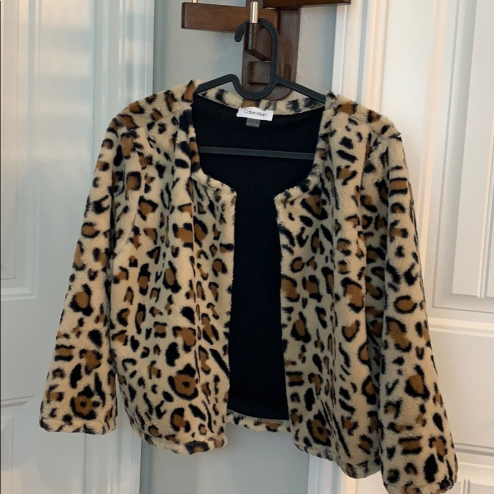 Calvin Klein leopard jacket